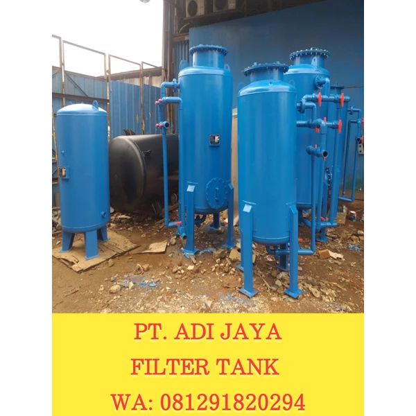 Carbon filters and sand filter